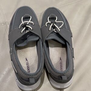 Speedo Gray and White Sneakers